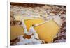 Salineras De Maras, Maras Salt Flats, Sacred Valley, Peru, South America-Laura Grier-Framed Photographic Print