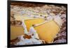 Salineras De Maras, Maras Salt Flats, Sacred Valley, Peru, South America-Laura Grier-Framed Photographic Print