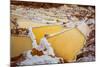 Salineras De Maras, Maras Salt Flats, Sacred Valley, Peru, South America-Laura Grier-Mounted Photographic Print