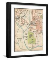 'Salisbury', c20th Century-John Bartholomew-Framed Giclee Print