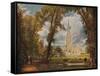 'Salisbury Cathedral', 1823, (c1915)-John Constable-Framed Stretched Canvas