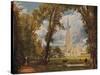 'Salisbury Cathedral', 1823, (c1915)-John Constable-Stretched Canvas