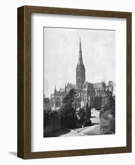 Salisbury Cathedral, 1911-1912-FGO Stuart-Framed Giclee Print