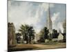 Salisbury Cathedral and the Close, Wiltshire-John Constable-Mounted Giclee Print