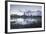 Salisbury Cathedral at Dawn Reflected in the Flooded West Harnham Water Meadows-Julian Elliott-Framed Photographic Print