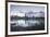 Salisbury Cathedral at Dawn Reflected in the Flooded West Harnham Water Meadows-Julian Elliott-Framed Photographic Print