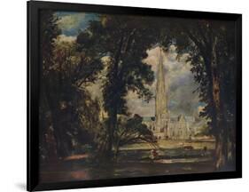 Salisbury Cathedral, c1823-John Constable-Framed Giclee Print