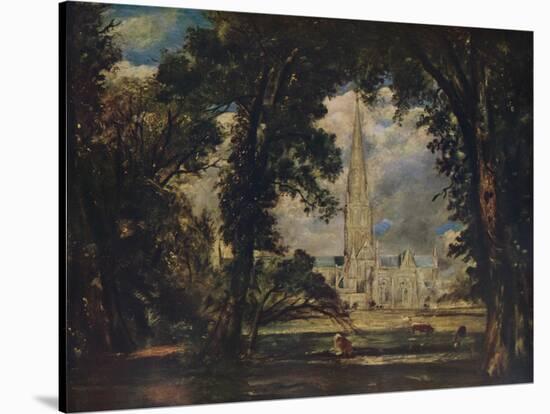 Salisbury Cathedral, c1823-John Constable-Stretched Canvas