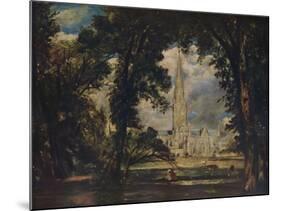 Salisbury Cathedral, c1823-John Constable-Mounted Giclee Print
