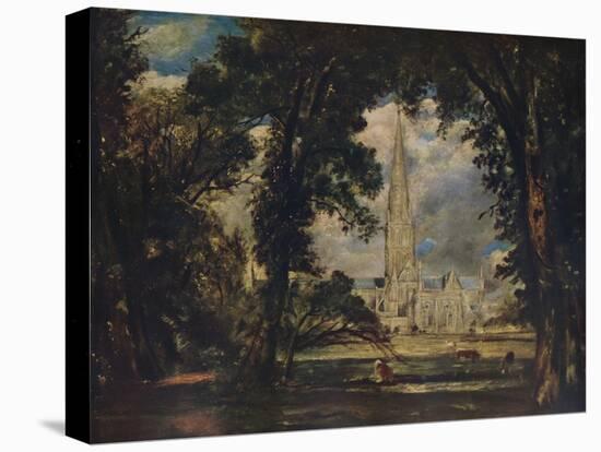Salisbury Cathedral, c1823-John Constable-Stretched Canvas
