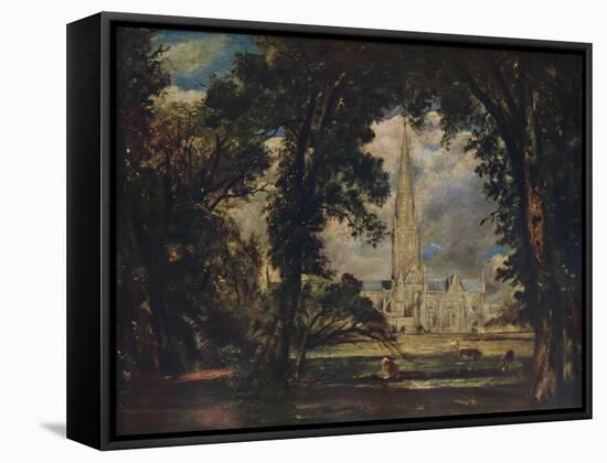 Salisbury Cathedral, c1823-John Constable-Framed Stretched Canvas