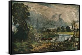 Salisbury Cathedral, c1829. (1911)-John Constable-Framed Stretched Canvas
