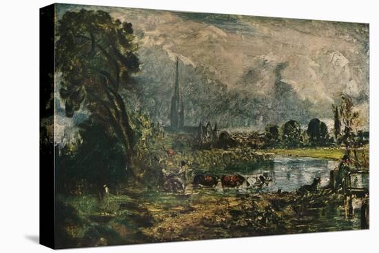 Salisbury Cathedral, c1829. (1911)-John Constable-Stretched Canvas