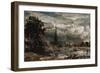 Salisbury Cathedral from Long Bridge Near Fisherton Mill-John Constable-Framed Giclee Print