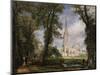 Salisbury Cathedral from the Bishop's Garden, 1826-John Constable-Mounted Giclee Print