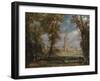 Salisbury Cathedral from the Bishop's Grounds, 1825-John Constable-Framed Giclee Print