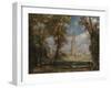 Salisbury Cathedral from the Bishop's Grounds, 1825-John Constable-Framed Giclee Print