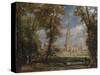 Salisbury Cathedral from the Bishop's Grounds, 1825-John Constable-Stretched Canvas