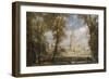 Salisbury Cathedral from the Bishop's Grounds-John Constable-Framed Art Print
