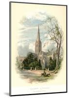 Salisbury Cathedral, from the Bishop's Palace-Arthur Wilde Parsons-Mounted Art Print