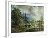 Salisbury Cathedral from the Meadows, 1829-31-John Constable-Framed Giclee Print