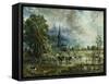 Salisbury Cathedral from the Meadows, 1829-31-John Constable-Framed Stretched Canvas