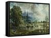 Salisbury Cathedral from the Meadows, 1829-31-John Constable-Framed Stretched Canvas