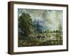 Salisbury Cathedral from the Meadows, 1829-31-John Constable-Framed Giclee Print