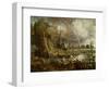 Salisbury Cathedral from the Meadows, 1831-John Constable-Framed Premium Giclee Print