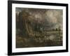 Salisbury Cathedral from the Meadows-John Constable-Framed Giclee Print