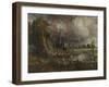 Salisbury Cathedral from the Meadows-John Constable-Framed Giclee Print