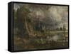 Salisbury Cathedral from the Meadows-John Constable-Framed Stretched Canvas