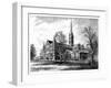 Salisbury Cathedral, from the South West, 1895-Alex Ansted-Framed Giclee Print