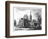 Salisbury Cathedral, from the South West, 1895-Alex Ansted-Framed Giclee Print