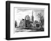 Salisbury Cathedral, from the South West, 1895-Alex Ansted-Framed Giclee Print