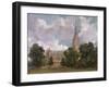 Salisbury Cathedral from the South West-John Constable-Framed Giclee Print