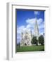 Salisbury Cathedral from the Southwest, Salisbury, Wiltshire, England, United Kingdom-David Hunter-Framed Photographic Print