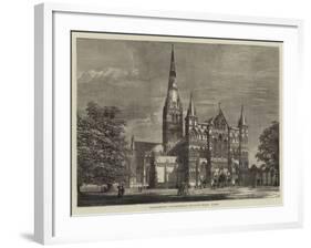 Salisbury Cathedral, North-West View-null-Framed Giclee Print