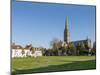 Salisbury Cathedral, Salisbury, Wiltshire, England, United Kingdom, Europe-Charles Bowman-Mounted Photographic Print