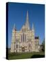 Salisbury Cathedral, Salisbury, Wiltshire, England, United Kingdom, Europe-Charles Bowman-Stretched Canvas