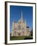 Salisbury Cathedral, Salisbury, Wiltshire, England, United Kingdom, Europe-Charles Bowman-Framed Photographic Print