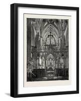 Salisbury Cathedral: the Choir-null-Framed Giclee Print