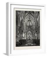 Salisbury Cathedral: the Choir-null-Framed Giclee Print