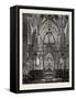 Salisbury Cathedral: the Choir-null-Framed Stretched Canvas