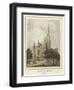 Salisbury Cathedral, West Front-Hablot Knight Browne-Framed Giclee Print