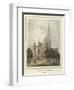 Salisbury Cathedral, West Front-Hablot Knight Browne-Framed Giclee Print