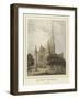 Salisbury Cathedral, West Front-Hablot Knight Browne-Framed Giclee Print