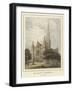 Salisbury Cathedral, West Front-Hablot Knight Browne-Framed Giclee Print