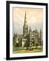 Salisbury Cathedral, Wiltshire, C1870-WL Walton-Framed Giclee Print