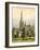 Salisbury Cathedral, Wiltshire, C1870-WL Walton-Framed Giclee Print